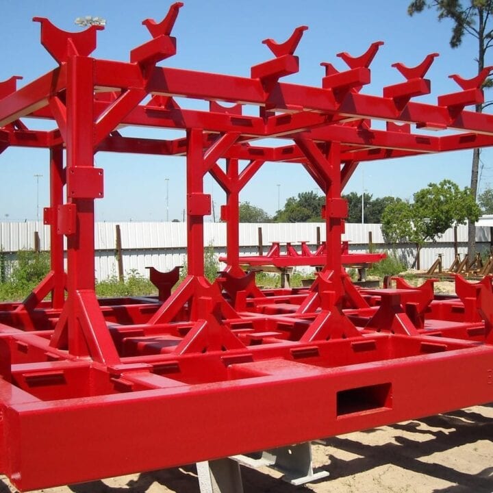 Manifold skid | Two-tier skid | Custom Skid Manufacturing